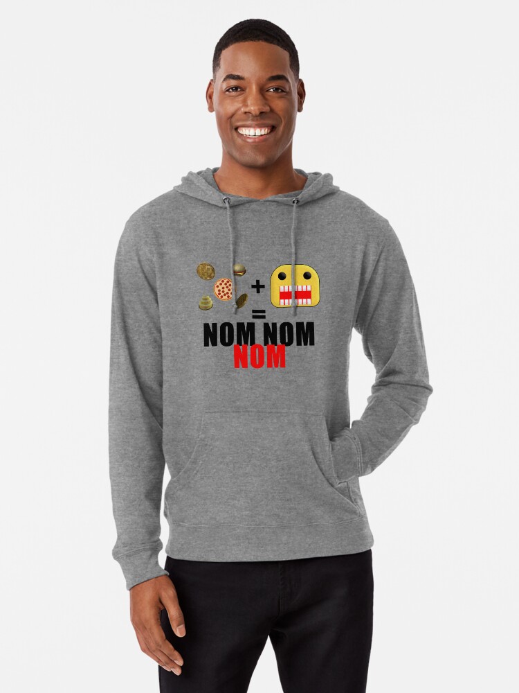 Roblox Get Eaten By The Noob Lightweight Hoodie By Jenr8d Designs - roblox noob eating