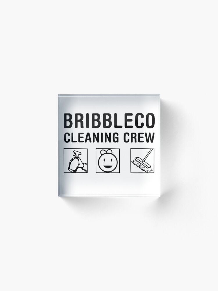 Roblox Cleaning Simulator Cleaning Crew Acrylic Block By Jenr8d - roblox cleaning simulator cleaning crew a line dress by jenr8d