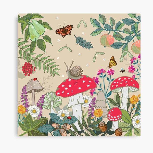 Toadstool Woods Canvas Print