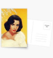 Elizabeth Taylor, Filmstar Postkarten