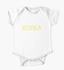 Korea Short Sleeve Baby One-Piece