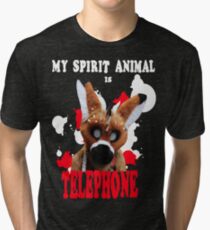 My Spirit Animal is Telephone Tri-blend T-Shirt