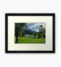 Clouds and Light. Framed Print