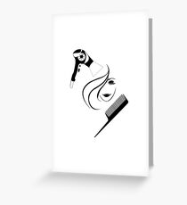 Hairdressers Greeting Cards Redbubble