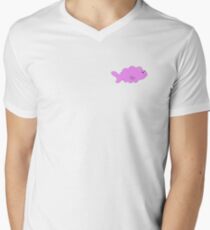 Lumpy Fish Princess V-Neck T-Shirt
