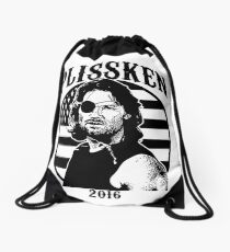 Plissken For President 2016 Drawstring Bag