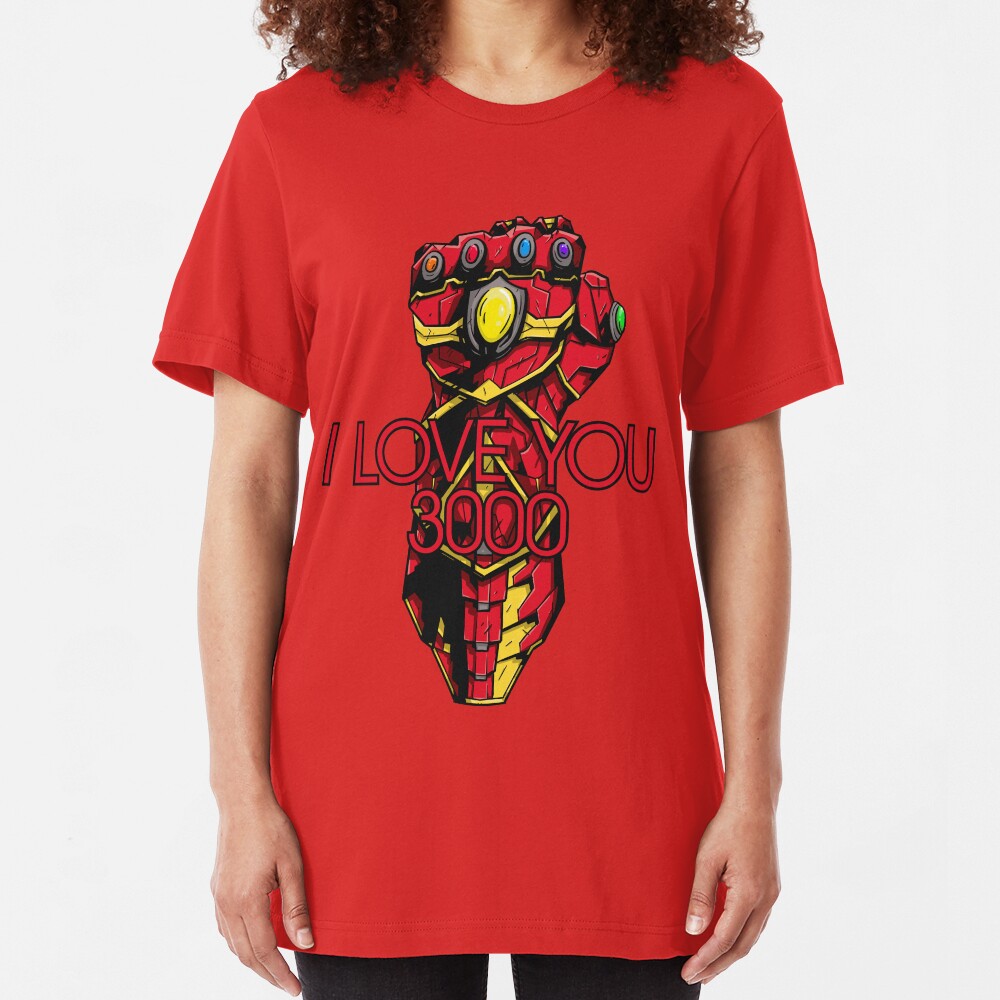 I❤U 3000! Slim Fit T-Shirt
