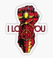 Pegatina ¡I❤U 3000!