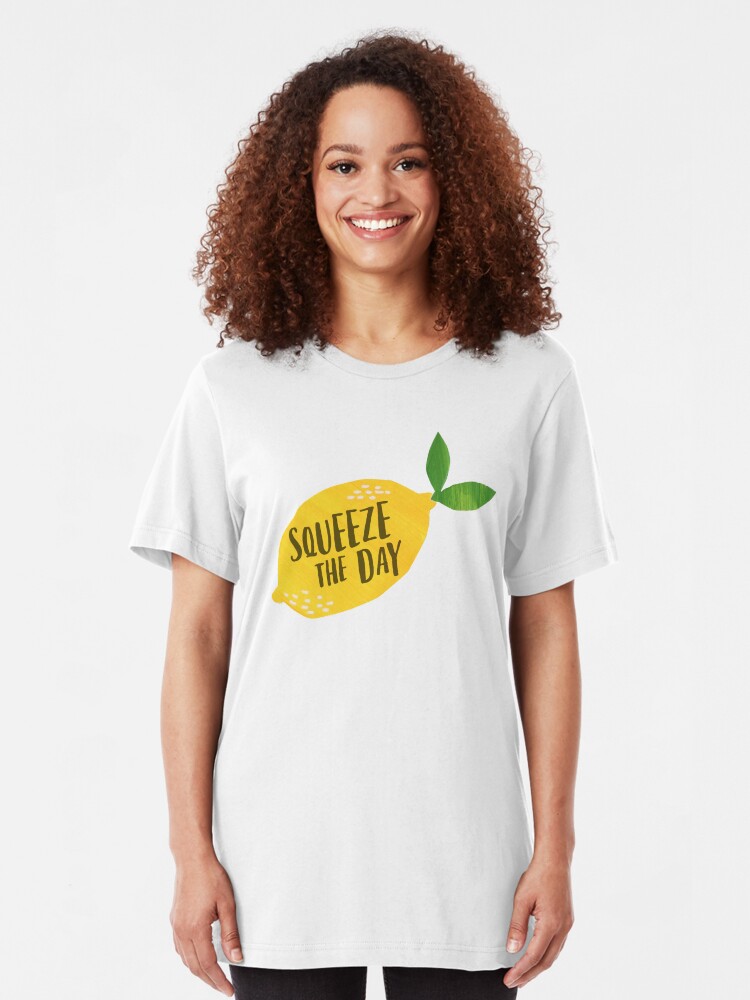 Alternate view of Squeeze the Day Slim Fit T-Shirt