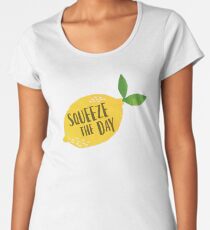 Drücken Sie den Tag zusammen Premium Rundhals-Shirt