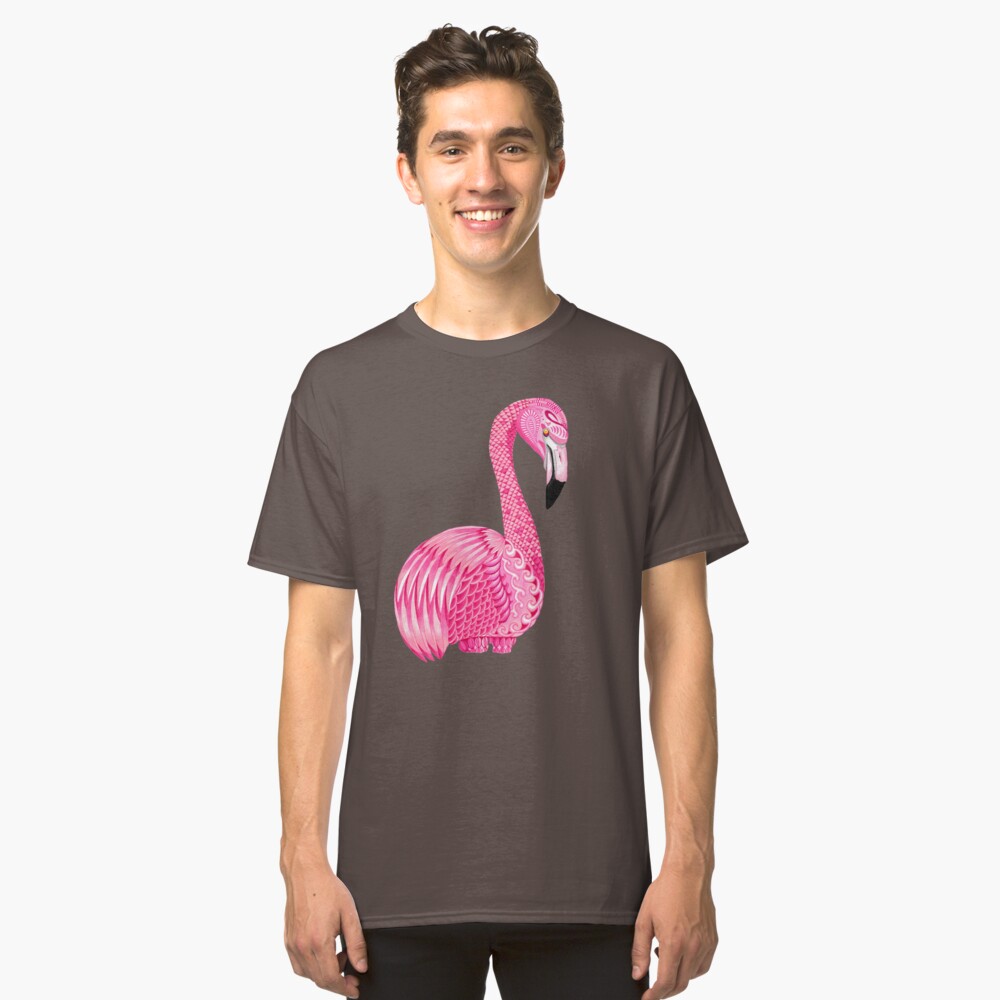 Flamingo Totem Classic T-Shirt