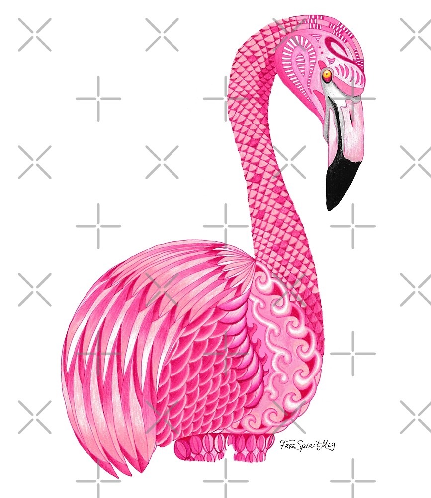 Flamingo Totem by Free-Spirit-Meg