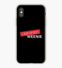 Vinilo o funda para iPhone Weenie certificado