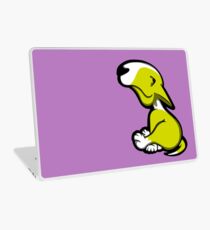 Vinilo para portátil Innocent English Bull Terrier Puppy Yellow and White