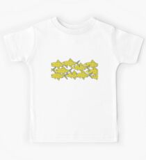 Fischschwarm Kinder T-Shirt