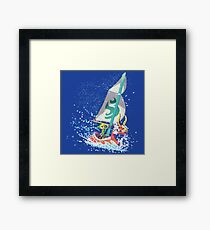 Voyaging ~ WindWaker Framed Print