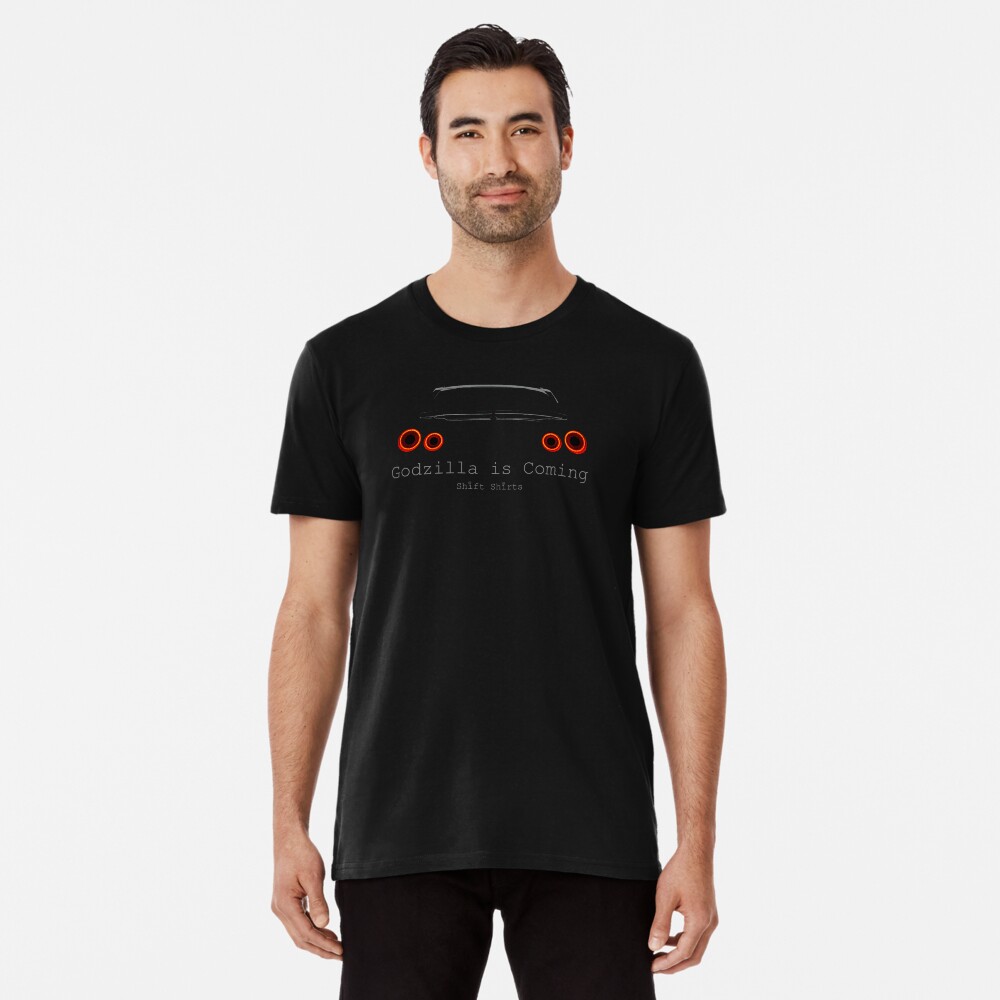 Gawdzilla is Back 2 - R35 GTR Inspired Premium T-Shirt