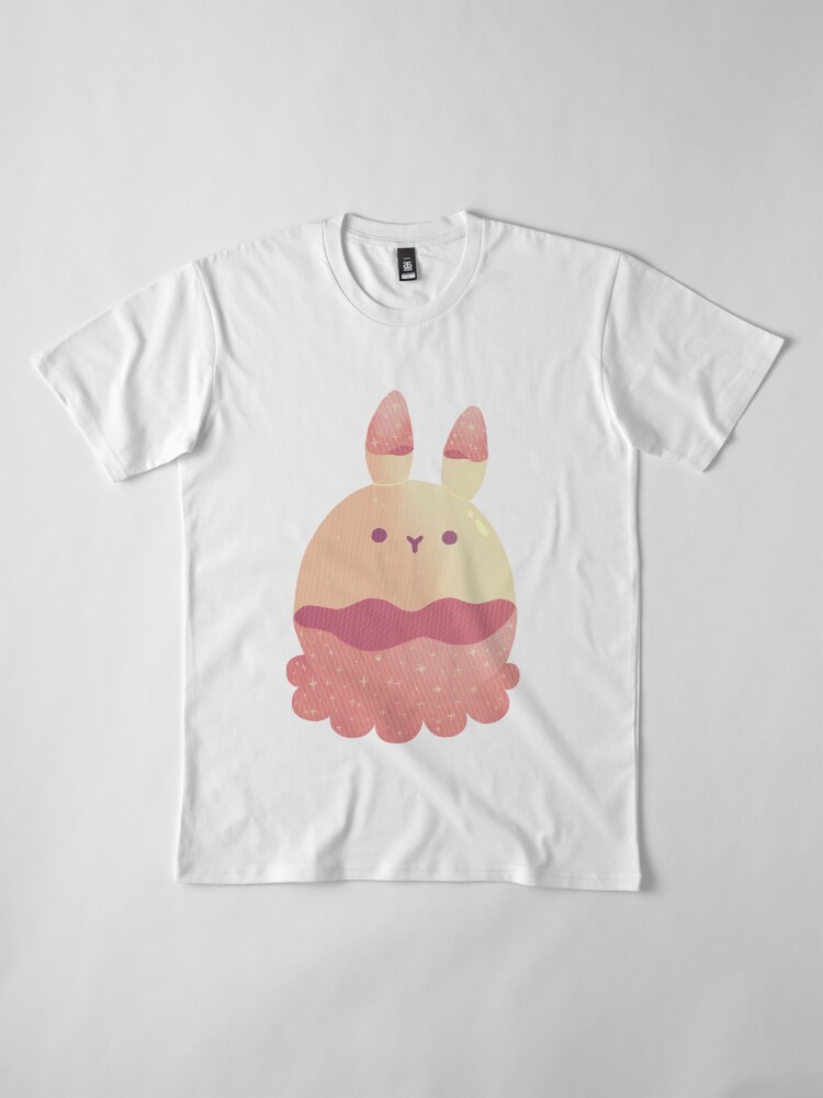 Alternate view of Water Bunny - Pink v2 Premium T-Shirt