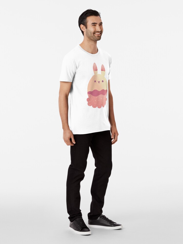 Alternate view of Water Bunny - Pink v2 Premium T-Shirt