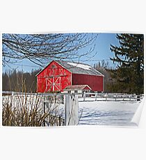 Now That's a Red Barn! Poster