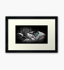 Holly and Cat - Breakfast at Tiffany's Framed Print
