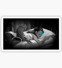 Holly and Cat - Breakfast at Tiffany's Sticker