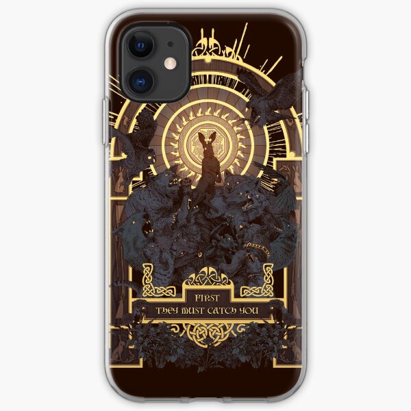 First They Must Catch You iPhone Soft Case