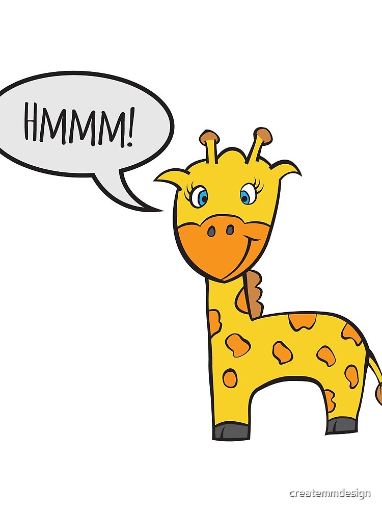 what-does-the-giraffe-say-drawstring-bag-by-createmmdesign-redbubble