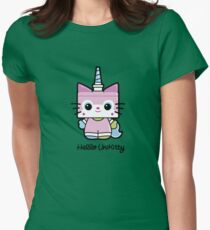 Hello Unikitty Women's Fitted T-Shirt