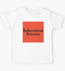 Believeland Browns Kids T-Shirt