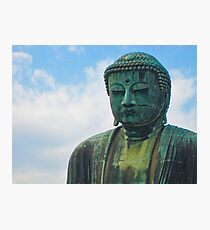 The Great Buddha of Kamakura (Kamakura Daibutsu). Photographic Print
