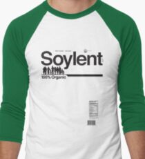 Contents: Unprocessed Soylent Green (on Green) Men's Baseball ¾ T-Shirt