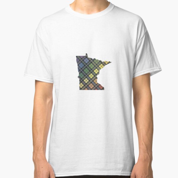 Minnesota Pride Plaid Classic T-Shirt