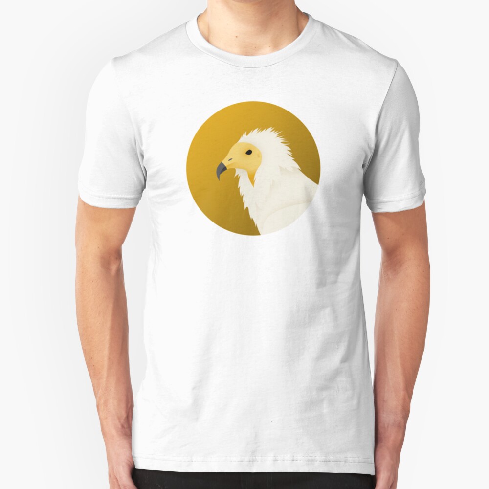 Egyptian Vulture Slim Fit T-Shirt