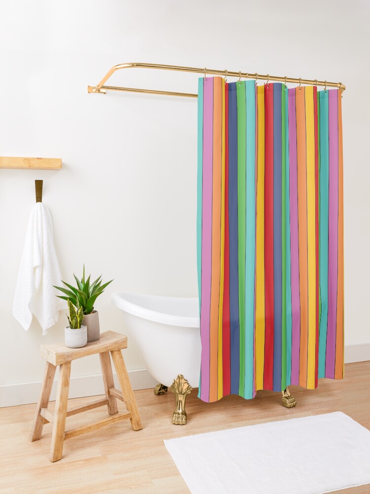 Alternate view of Enterprise Crew Shower Curtain