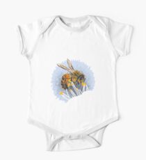 Bee Short Sleeve Baby One-Piece