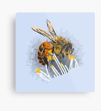 Bee Metal Print