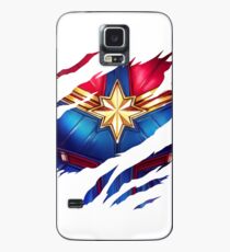 Funda/vinilo para Samsung Galaxy Arrancado Capitán Marvel
