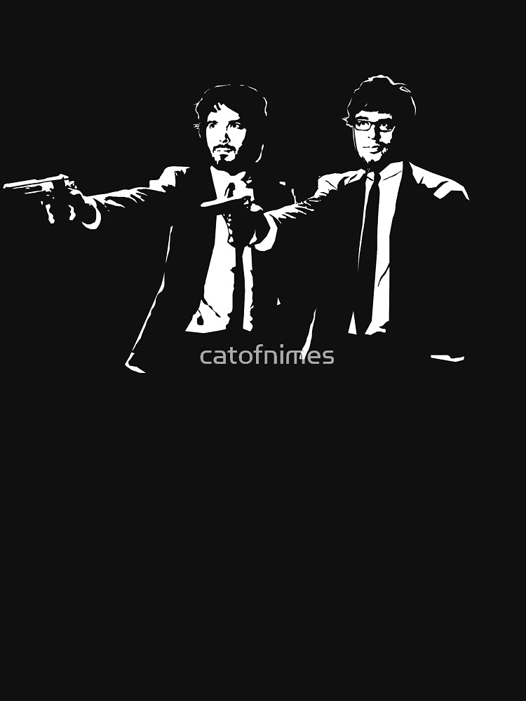 Flight of the Fiction ( T SHIRT VERSION OF DESIGN ) by catofnimes