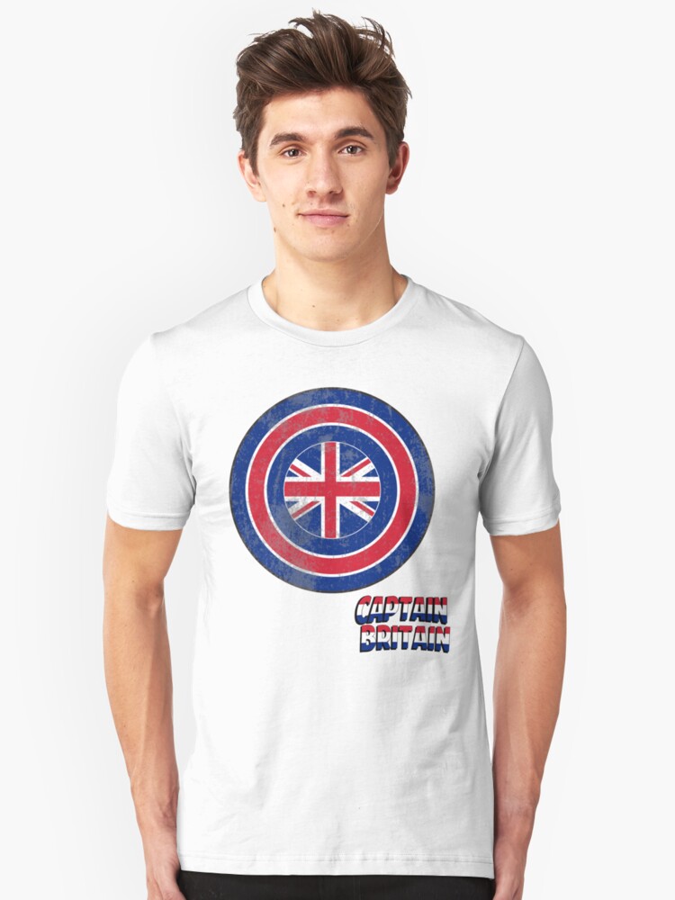 captain britain t shirt