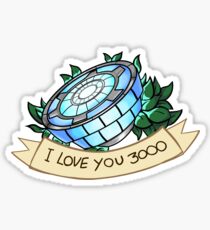 I Love You 3000 Sticker