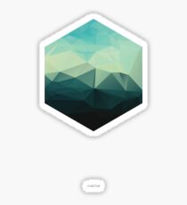 Where the Ocean Meets the Sky Sticker