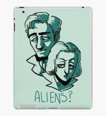 Aliens? iPad Case/Skin