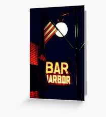 Bar Harbor Greeting Card