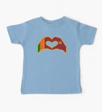 We Heart Sri Lanka Patriot Flag Series Baby T-Shirt
