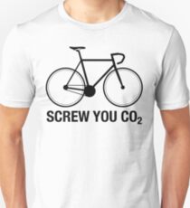 SCREW YOU CO2 | Black Ink Unisex T-Shirt