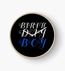 Birthday Gift - Birthday Boy Clock