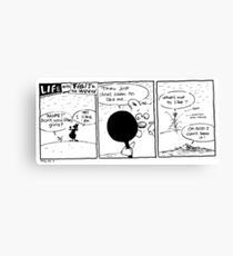 Life with Figit and the Weed. #38. "You Whore" Canvas Print