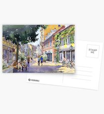 Germany Baden-Baden Lange Strasse Postcards