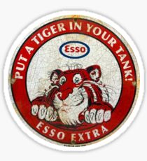Esso tiger in your Tank Sticker